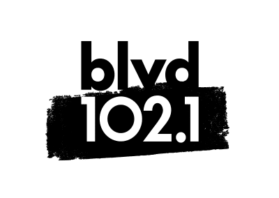 BLVD 102.1 logo
