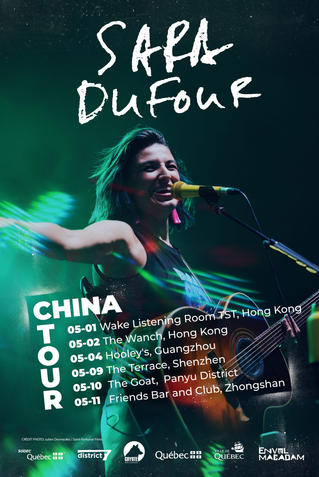 Une première tournée en Chine pour Sara Dufour! - Festival Envol et Macadam